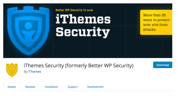 sécuriser votre site WordPress avec ithemes Security
