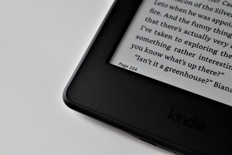 L'ebookstore Kindle déjà ouvert, avec les premiers titres français